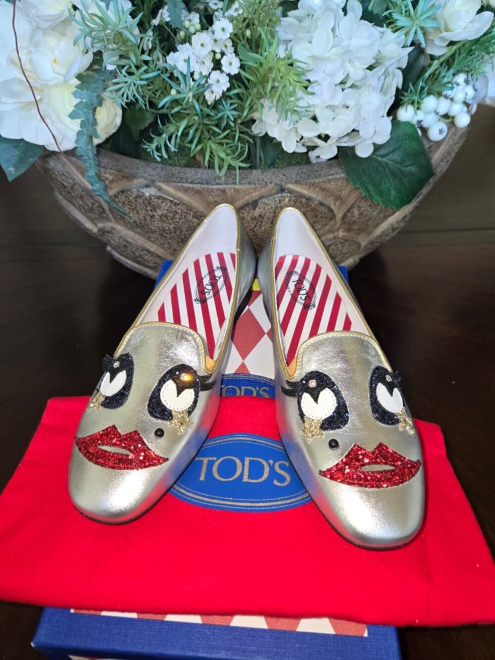 Authentic TOD'S-Pumps Opera Shoes with Box-Size 35-MSRP $750